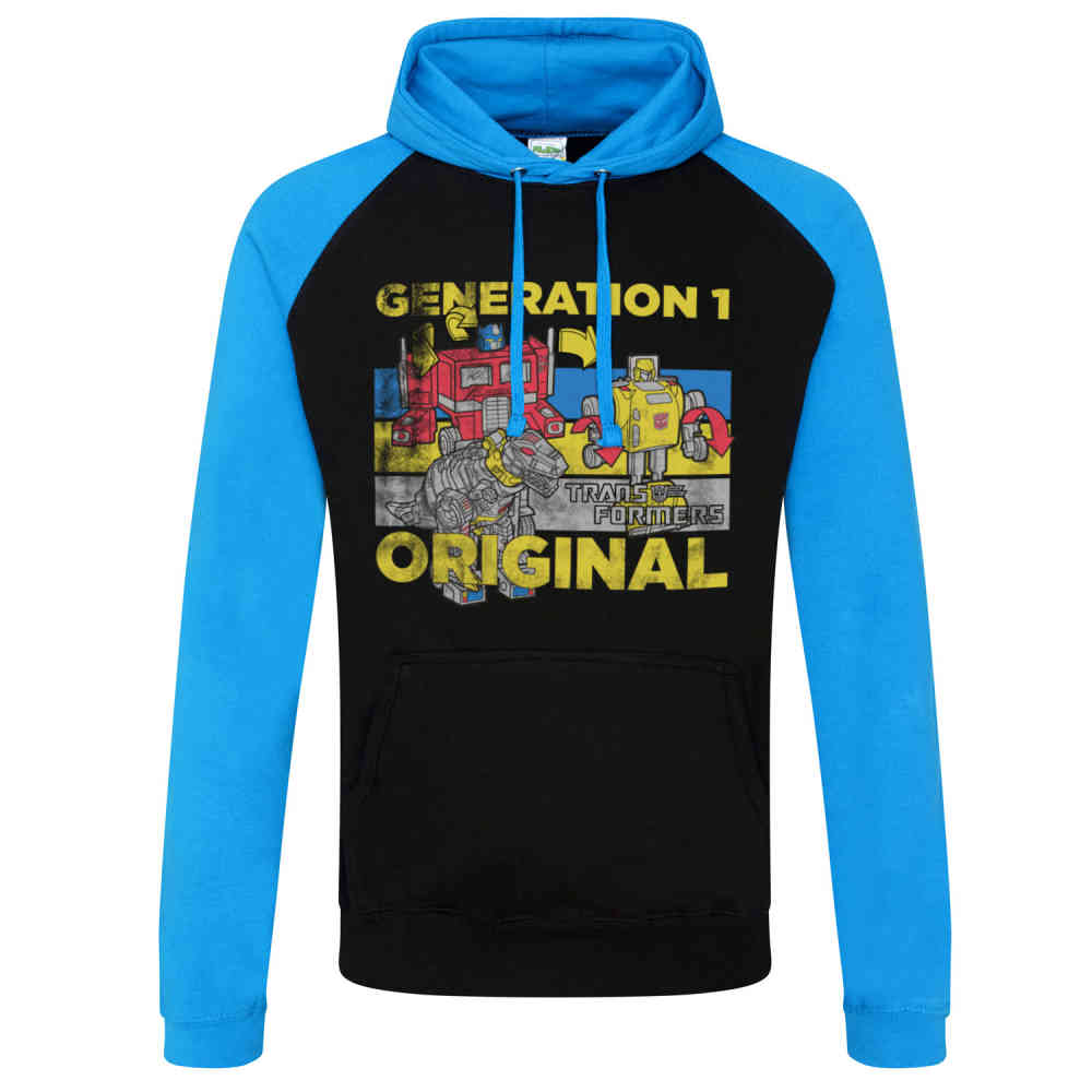 Transformers Hoodietrui Gen 1 Original ZwartBlauw Transformers Hoodietrui Wear A Helmet Grijs | Attitude Holland